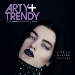 Rock Chic Glam : Découvrez la Cover Makeup Art du Volume 4 dans « ARTY+TRENDY » French Riviera